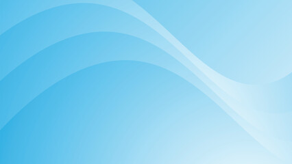 Blue light gradient abstract background for backdrop or presentation