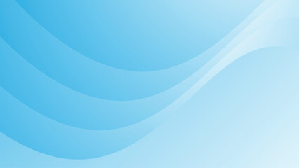 Blue light gradient abstract background for backdrop or presentation