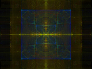 Imaginatory fractal abstract background Image