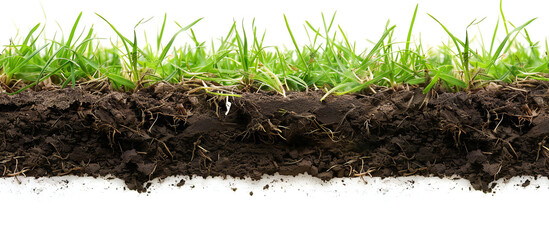 Grass and soil