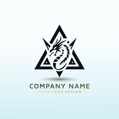 Fantasy themed personal brand logo
