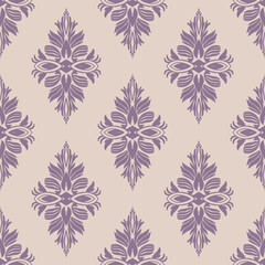 Damask silk victorian Baroque pattern illustration design for wrapping, fabric, silk, scarf Classical luxury royal Vintage, paisley elements ornament seamless texture for wallpapers Motifs African