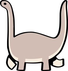 cute cartoon dinosaur illustration.