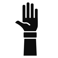 Generosity helping concept giving hand silhouette vector