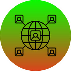 Global Connection Icon