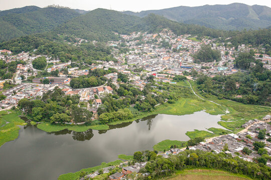 View of inequality in Sao Paulo, Brazil