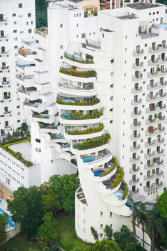 View of inequality in Sao Paulo, Brazil