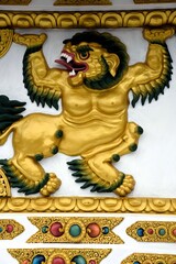 Dragon, Great Buddha Dordenma, Kuenselphodrang, Thimphu, Bhutan, Asia