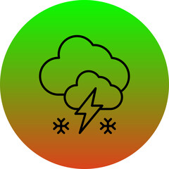 Snow Storm Icon