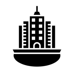 City Square glyph icon