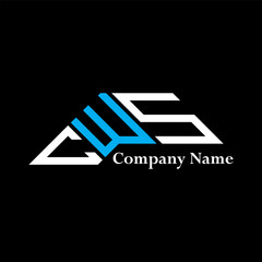 CWS logo design, CWS simple and modern logo. CWS luxurious alphabet design