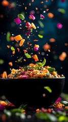 Baba Ganoush  A Middle Eastern dip made from roasted eggplant, from Beirut, Lebanon