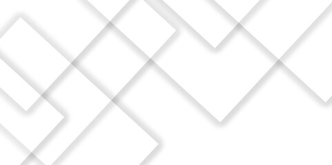 Obraz premium Abstract white and grey geometric overlapping square pattern background with shadow. paper texture design Abstract white background can use for design, background concept, vector illustration. 