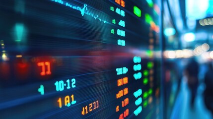 Fototapeta premium Finance management stock market audit background with graphs and charts