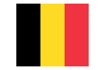 Belgium flag waving 3D gradient background frame border shiny silk textured isolated on white background bunting vector illustration and png 300dpi 