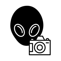 alien and camera