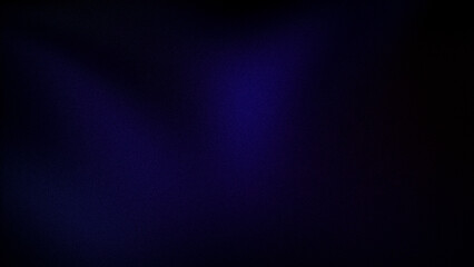 Obraz premium Dark purple gradient background with subtle blue hues and a grainy texture, perfect for creating a moody, atmospheric backdrop for digital designs and presentations