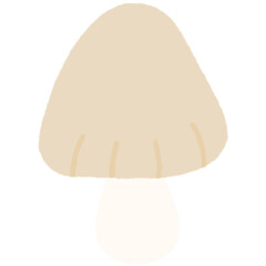 white mushroom