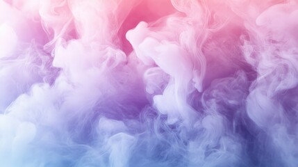 Fototapeta premium Acrylic Ink Cloud Swirling in Water Dreamy Abstract Effect