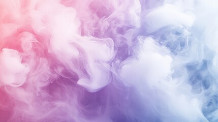 Obraz premium Acrylic Ink Cloud Swirling in Water Dreamy Abstract Effect