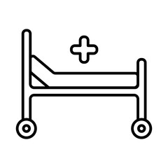 bed Hospital and medicine Icon