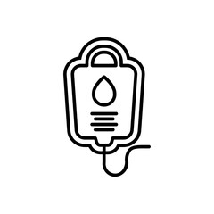 blood pack Hospital and medicine Icon