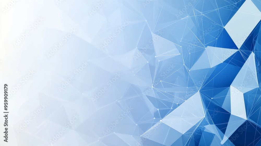 Poster the abstract background features dots and lines for a cyber technology futuristic and network connec