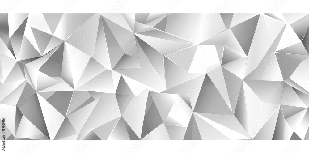 Poster the halftone triangle abstract background is a monochrome geometric pattern with geometric shapes.