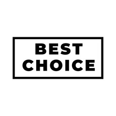 Fototapeta premium Set of best choice stamp, label, or logo. Vector illustration for web design