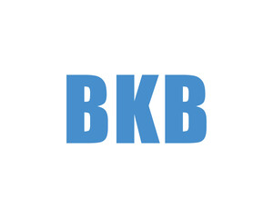 BKB logo design vector template. BKB