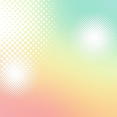 Colorful abstract background halftone style.Gradient graphic in spring light.