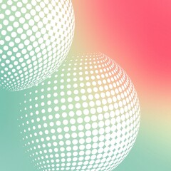 Colorful abstract background halftone style.Gradient graphic in spring light.