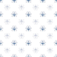 Non-Directional Ditsy Holiday design ,winter wonderland 
