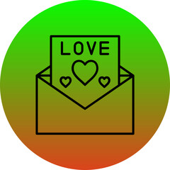 Love Envelope Icon