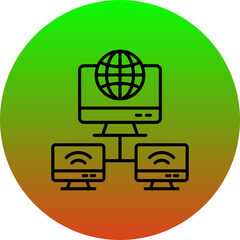 Computer Networking Icon