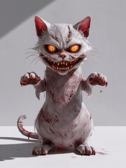 Cat Zombie, Zombie, Cat, Halloween,Horror,Spooky,Scary,Scare