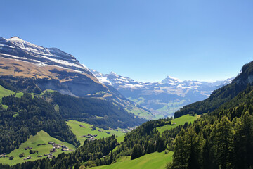 Alps Landscape Background