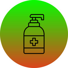 Obraz premium Hand Sanitizer Icon