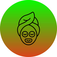 Obraz premium Facial Mask Icon