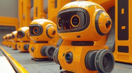 Robotic automation driving factory assembly and industrial efficiency