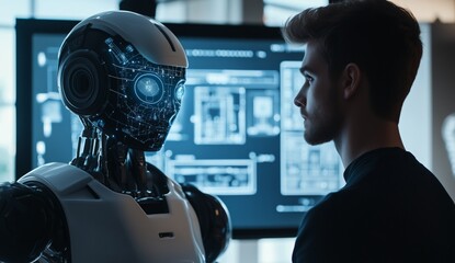 In this comprehensive study, we delve into the humanrobot interaction within futuristic settings, examining the latest trends in AI and automation technologies and their impact on various industries