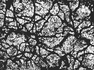 Hand Drawn Old Scratched Seamless . Black Dry Brush Strokes and Scratches Retro Grunge Background. Template for design presentation, flyer, card, web page. Vecto