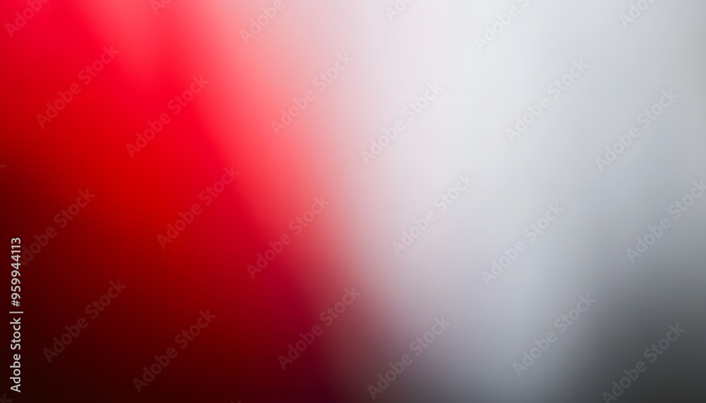 Poster blurred gradient of white red and gray color gradations with noise effect abstract background genera