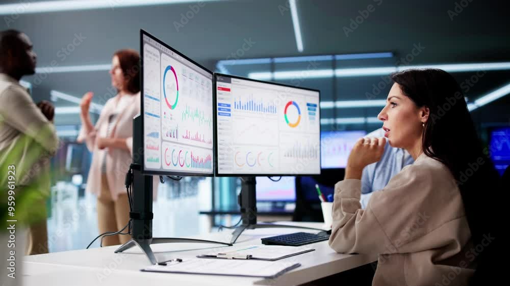 Poster Data Analyst Using Data Analytics KPI