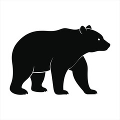 bear silhouette vector