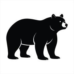 bear silhouette vector