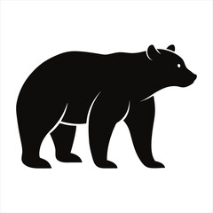 bear silhouette vector