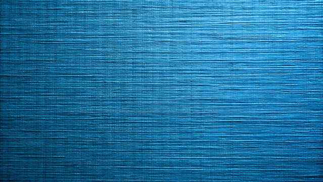Smooth, horizontal lines on a vibrant blue texture abstract background with a metallic finish rich blue textured surface with a subtle metallic sheen and parallel lines.