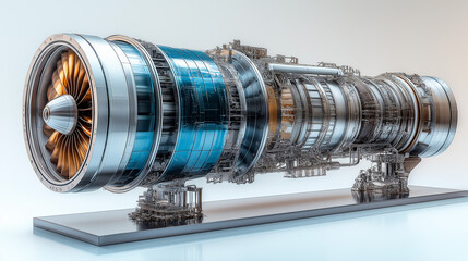 Obraz premium ジェットエンジン