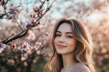 A Peaceful Day in the Cherry Garden